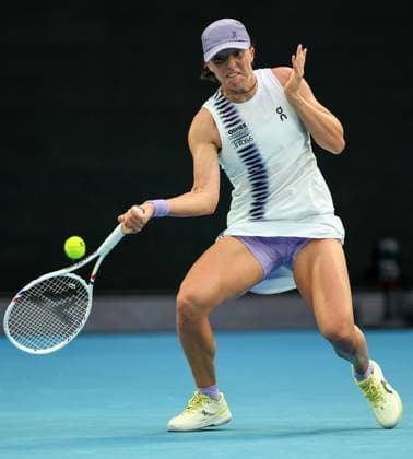 Iga Swiatek during her first round match Australian Open tennis tournament, Day Two, Melbourne Park, Australia - 19 Jan 2026Melbourne Melbourne Park Victoria (VIC) Australia  Copyright: xEllaxLing Shutterstockx 16303000z