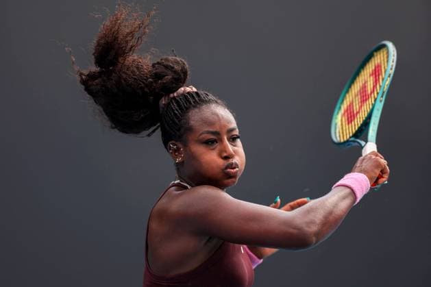 Alycia Parks during her first round match Australian Open tennis tournament, Day Two, Melbourne Park, Australia - 19 Jan 2026Melbourne Melbourne Park Victoria (VIC) Australia  Copyright: xEllaxLing Shutterstockx 16303000at
