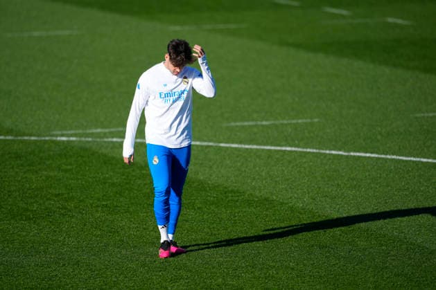 January 19, 2026, Valdebebas, Madrid, Spain: Raul Asencio during the training day of Real Madrid ahead the UEFA Champions League 2025 26 League Phase MD7 football match against AS Monaco at Ciudad Deportiva Real Madrid on January 19, 2026, in Valdebebas, Madrid, Spain. Valdebebas Spain - ZUMAa181 20260119_zaa_a181_005 Copyright: xOscarxJ.xBarrosox