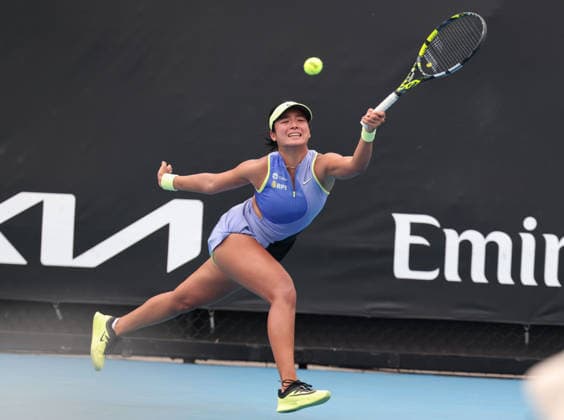Alexandra Eala PHI , Australian Open 2026, Melbourne Park, Melbourne, Victoria, Australia , Copyright: xJuergenxHasenkopfx