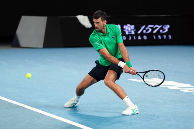 Novak Djokovic during his first round match Australian Open tennis tournament, Day Two, Melbourne Park, Australia - 19 Jan 2026Melbourne Melbourne Park Victoria (VIC) Australia  Copyright: xRachelxBach Shutterstockx 16303002fl