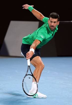 Novak Djokovic during his first round match Australian Open tennis tournament, Day Two, Melbourne Park, Australia - 19 Jan 2026Melbourne Melbourne Park Victoria (VIC) Australia  Copyright: xRachelxBach Shutterstockx 16303002fx