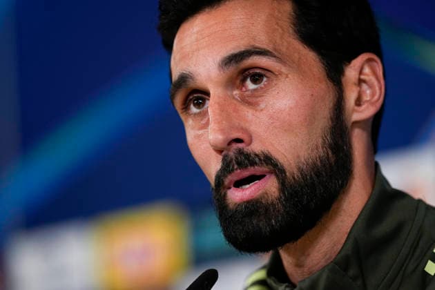 January 19, 2026, Valdebebas, Madrid, Spain: Alvaro Arbeloa, head coach of Real Madrid, attends his press conference, PK, Pressekonferenz during the training day of Real Madrid ahead the UEFA Champions League 2025 26 League Phase MD7 football match against AS Monaco at Ciudad Deportiva Real Madrid on January 19, 2026, in Valdebebas, Madrid, Spain. Valdebebas Spain - ZUMAa181 20260119_zaa_a181_022 Copyright: xOscarxJ.xBarrosox