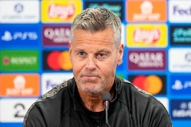 Football, press conference with Bodo Glimt Bodo 20260119 Bodo Glimts coach Kjetil Knutsen during a press conference with Bodo Glimt at Aspmyra stadium before the Champions League football match against Manchester city Photo Fredrik Varfjell NTB Bodo Norway EDITORIAL USE ONLY RESTRICTED USE FOR BETTING COMPANIES  Copyright: xFredrikxVarfjellx xNTBx