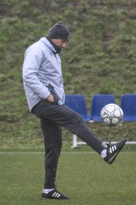 January 19, 2026, Castel Volturno, Caserta: Napoli s head coach Antonio Conte attends a training session in Castel Volturno ( Caserta) , Italy, 19 january 2026. Ssc Napoli will face Fc Copenhagen in their UEFA Champions League match on 20 january 2026. ANSA CIRO FUSCO. Champions League: Copenhagen Vs Napoli  - ZUMAa110 20260119_zaf_a110_022 Copyright: xCiroxFuscox