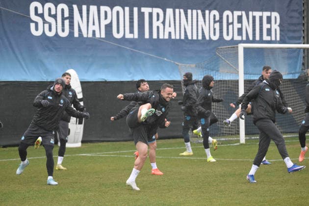 Football, CL, SSC Napoli, Training