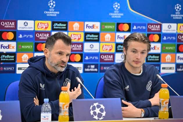 Kairat Almaty v Club Brugge - UEFA Champions League Media Activities 19 01 2026 ASTANA, KAZACHSTAN - JANUARY 19 : pictured during a training session ahead of the UEFA Champions League 2025 26 League Phase MD7 match between Kairat Almaty and Club Brugge on January 19, 2026 in Astana, Kazachstan, 19 01 2026 Astana Kazachstan  Copyright: xJanxDexMeuleneirx