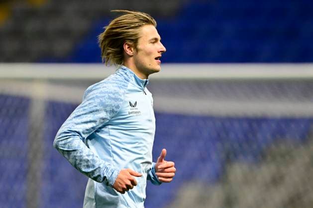 Kairat Almaty v Club Brugge - UEFA Champions League Media Activities 19 01 2026 ASTANA, KAZACHSTAN - JANUARY 19 : Vermant Romeo forward of Club Brugge pictured during a training session ahead of the UEFA Champions League 2025 26 League Phase MD7 match between Kairat Almaty and Club Brugge on January 19, 2026 in Astana, Kazachstan, 19 01 2026 Astana Kazachstan  Copyright: xJanxDexMeuleneirx