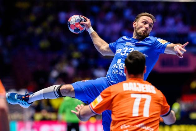 Handball, European Championship, Netherlands - Croatia