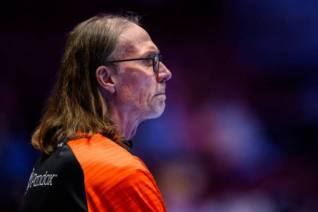 260119 Coach Staffan Olsson of the Netherlands during the EHF European Handball Championship preliminary round match between the Netherlands and Croatia on January 19, 2026 in Malmö Photo Petter Arvidson BILDBYRAN kod PA PA1126 handball handball handball handballs em 2026 nederländerna netherlands croatia kroatien ehf european handball championship bbeng grappa33  Copyright: PETTERxARVIDSON BB260119PA016