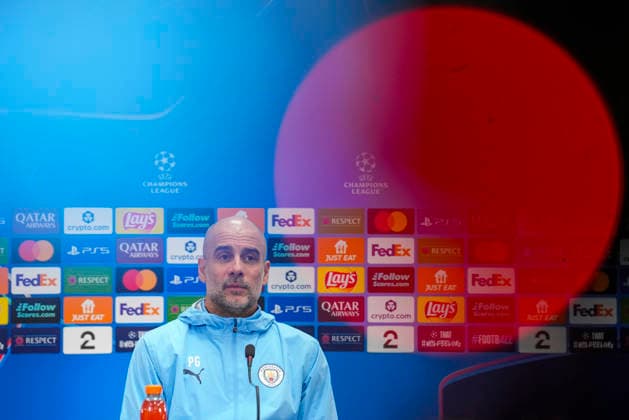 Football, press conference with Manchester City Bodo 20260119 Manchester City coach Pep Guardiola during a press conference before the Champions League match against Bodo Glimt at Aspmyra Stadium on Tuesday Photo Fredrik Varfjell NTB Bodo Norway EDITORIAL USE ONLY RESTRICTED USE FOR BETTING COMPANIES  Copyright: xFredrikxVarfjellx xNTBx