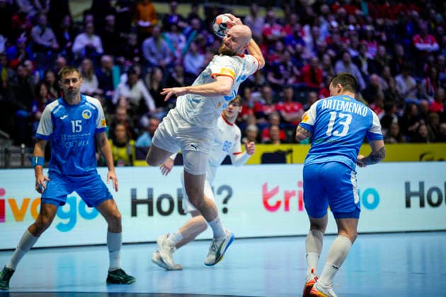 Handball, European Championship, Czech Republic - Ukraine
