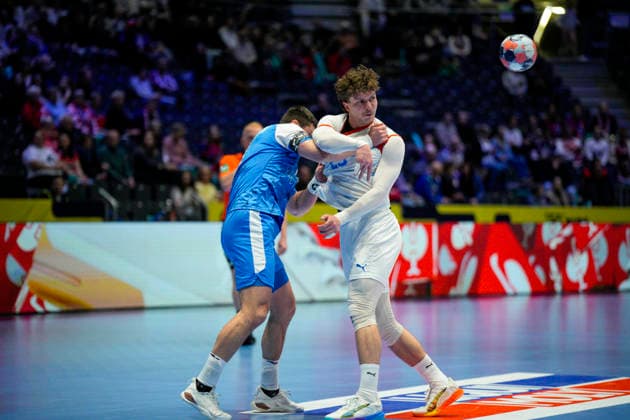 European Handball Championship, Czech Republic Ukraine Baerum 20260119 Czech Republic s Jonas Josef during the European Championship handball match between the Czech Republic and Ukraine in Unity arena Photo Stian Lysberg Solum NTB Baerum Norway EDITORIAL USE ONLY RESTRICTED USE FOR BETTING COMPANIES  Copyright: xStianxLysbergxSolumx xNTBx
