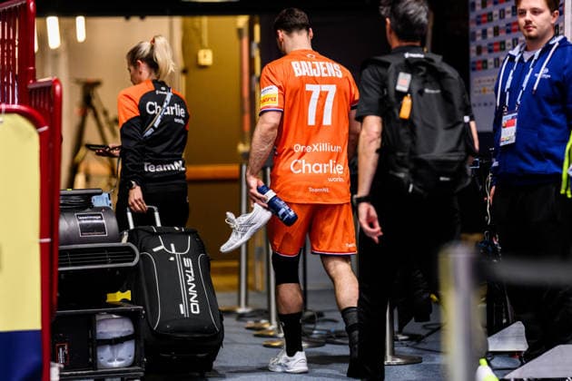260119 Dani Baijens of the Netherlands in pain during the EHF European Handball Championship preliminary round match between the Netherlands and Croatia on January 19, 2026 in Malmö Photo Petter Arvidson BILDBYRAN kod PA PA1126 handball handboll handball handbolls em 2026 nederländerna netherlands croatia kroatien ehf european handball championship bbeng grappa33  Copyright: PETTERxARVIDSON BB260119PA040