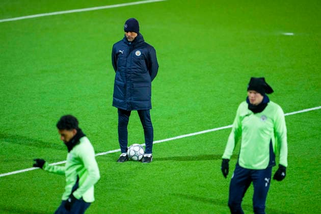 Football, CL, Manchester City, Training
