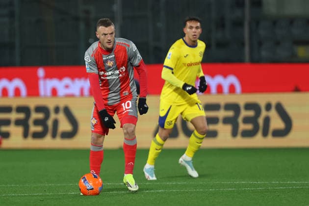 Cremonese s Jamie Vardy during the Serie A soccer match between Cremonese and Hellas Verona at the Giovanni Zini Stadium in Cremona Italy - 19 january 2026. - Soccer .  Copyright: xAlbertoxMariani LaPressex