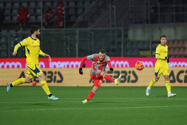 Cremonese s Jamie Vardy during the Serie A soccer match between Cremonese and Hellas Verona at the Giovanni Zini Stadium in Cremona Italy - 19 january 2026. - Soccer .  Copyright: xAlbertoxMariani LaPressex
