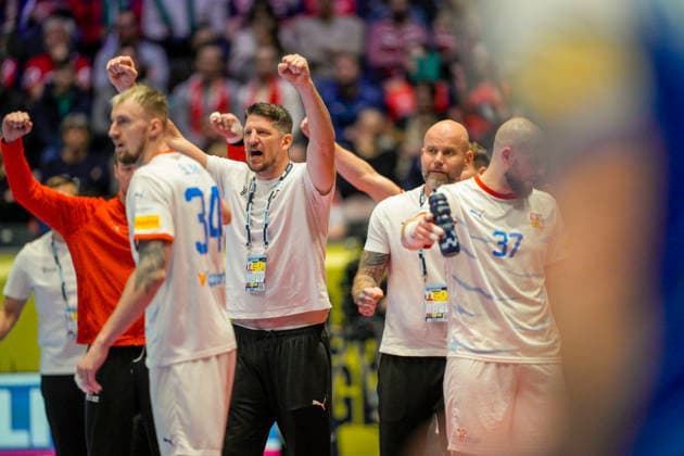 European Handball Championship, Czech Republic Ukraine Baerum 20260119 Czech Republic coach Daniel KubeÅ¡ during the European Championship handball match between the Czech Republic and Ukraine in Unity arena Photo Stian Lysberg Solum NTB Baerum Norway EDITORIAL USE ONLY RESTRICTED USE FOR BETTING COMPANIES  Copyright: xStianxLysbergxSolumx xNTBx