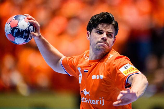 260119 Rutger ten Velde of the Netherlands during the EHF European Handball Championship preliminary round match between the Netherlands and Croatia on January 19, 2026 in Malmö Photo Petter Arvidson BILDBYRAN kod PA PA1126 handball handball handball handballs em 2026 nederländerna netherlands croatia kroatien ehf european handball championship bbeng grappa33  Copyright: PETTERxARVIDSON BB260119PA067