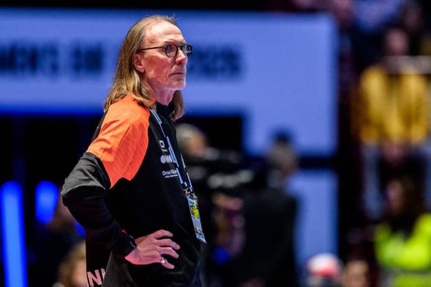 260119 Coach Staffan Olsson of the Netherlands during the EHF European Handball Championship preliminary round match between the Netherlands and Croatia on January 19, 2026 in Malmö Photo Petter Arvidson BILDBYRAN kod PA PA1126 handball handball handball handballs em 2026 nederländerna netherlands croatia kroatien ehf european handball championship bbeng grappa33  Copyright: PETTERxARVIDSON BB260119PA079
