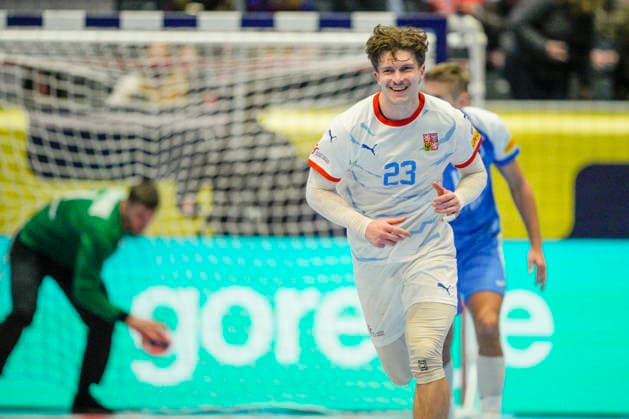 European Handball Championship, Czech Republic Ukraine Baerum 20260119 Czech Republic s Jonas Josef during the European Championship handball match between the Czech Republic and Ukraine in Unity arena Photo Stian Lysberg Solum NTB Baerum Norway EDITORIAL USE ONLY RESTRICTED USE FOR BETTING COMPANIES  Copyright: xStianxLysbergxSolumx xNTBx