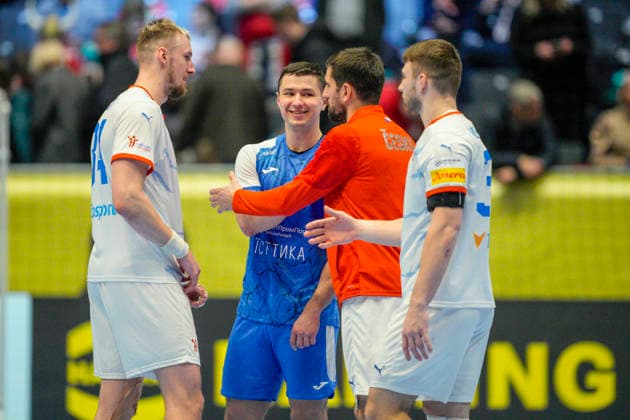 European Handball Championship, Czech Republic Ukraine Baerum 20260119 Ukraine s Illia Blyzniuk after the EC handball match between the Czech Republic and Ukraine in the Unity arena Photo Stian Lysberg Solum NTB Baerum Norway EDITORIAL USE ONLY RESTRICTED USE FOR BETTING COMPANIES  Copyright: xStianxLysbergxSolumx xNTBx
