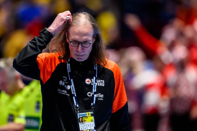 260119 Coach Staffan Olsson of the Netherlands after the EHF European Handball Championship preliminary round match between the Netherlands and Croatia on January 19, 2026 in Malmö Photo Petter Arvidson BILDBYRAN kod PA PA1126 handball handball handball handballs em 2026 nederländerna netherlands croatia kroatien ehf european handball championship bbeng grappa33  Copyright: PETTERxARVIDSON BB260119PA087