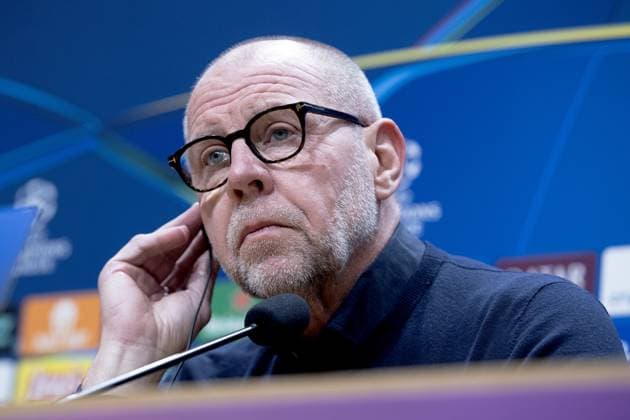 VILLARREAL ,19-01-2026 , Estadio dela Ceramica, Ajax in preparation of the Champions League match against Villarreal . Fred Grim during the press conference, PK, Pressekonferenz Ajax in Villarreal  x200932517x Copyright: