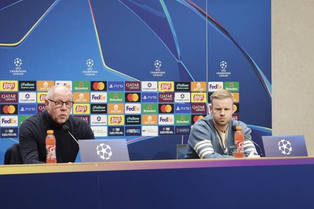 Football, CL, Ajax Amsterdam, Press conference