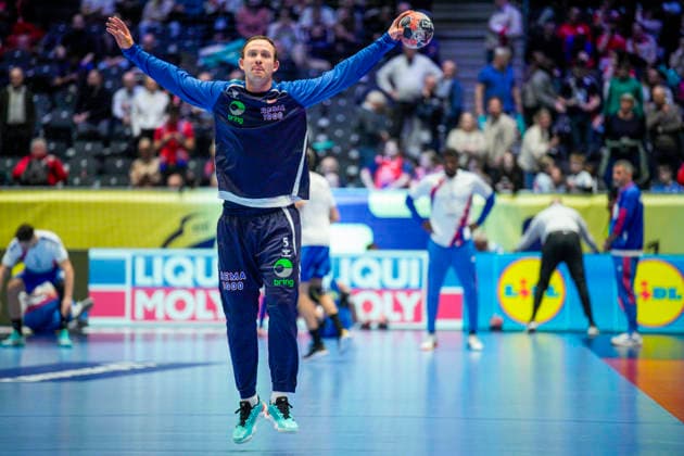 European Handball Championship, France Norway Baerum 20260119 Norway s Sander Sagosen before the European Championship handball match between France and Norway in Unity arena Photo Stian Lysberg Solum NTB Baerum Norway EDITORIAL USE ONLY RESTRICTED USE FOR BETTING COMPANIES  Copyright: xStianxLysbergxSolumx xNTBx