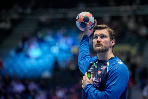 European Handball Championship, France Norway Baerum 20260119 Norways Vetle Ronningen before the European Championship handball match between France and Norway in Unity arena Photo Stian Lysberg Solum NTB Baerum Norway EDITORIAL USE ONLY RESTRICTED USE FOR BETTING COMPANIES  Copyright: xStianxLysbergxSolumx xNTBx