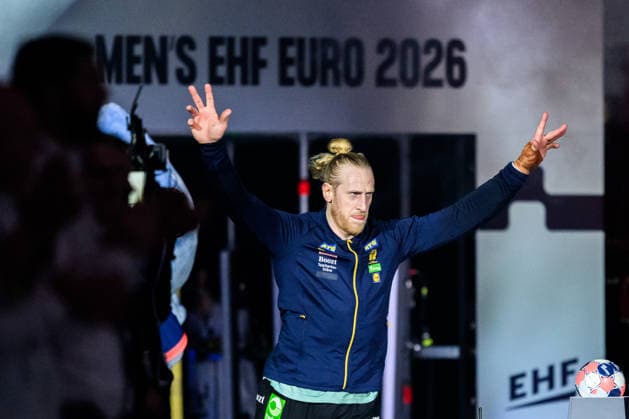 260119 Goalkeeper Mikael Appelgren of Sweden ahead of the EHF European Handball Championship preliminary round match between Georgia and Sweden on January 19, 2026 in Malmö Photo Petter Arvidson BILDBYRAN kod PA PA1125 handball handball handball handballs em 2026 georgien sverige sweden ehf european handball championship georgia bbeng  Copyright: PETTERxARVIDSON BB260119PA110