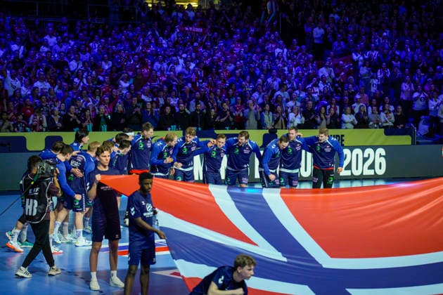 European Handball Championship 2026 France Norway Baerun 20260119 Norway s team before the European Championship handball match between France and Norway in Unity arena Photo Stian Lysberg Solum NTB Baerun Norway EDITORIAL USE ONLY RESTRICTED USE FOR BETTING COMPANIES  Copyright: xStianxLysbergxSolumx xNTBx