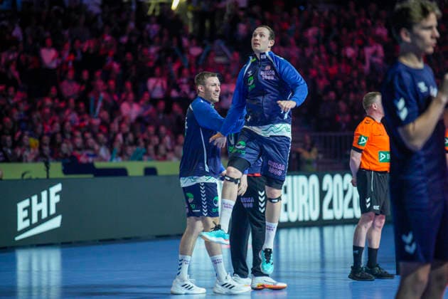 European Handball Championship 2026 France Norway Baerun 20260119 Norway s team before the European Championship handball match between France and Norway in Unity arena Photo Stian Lysberg Solum NTB Baerun Norway EDITORIAL USE ONLY RESTRICTED USE FOR BETTING COMPANIES  Copyright: xStianxLysbergxSolumx xNTBx