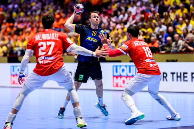 Handball, European Championship, Netherlands - Croatia