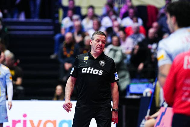 Alfred Gislason Germany, Coach DEN, Germany vs Spain, Handball, EHF European Championship 2026, Group A, Matchday 3, 19 01 2026 DEN, Germany vs Spain, Handball, EHF European Championship 2026, Group A, Matchday 3, 19 01 2026 Herning Copyright: xEibner-Pressefoto MarcelxvonxFehrnx EP_MFN