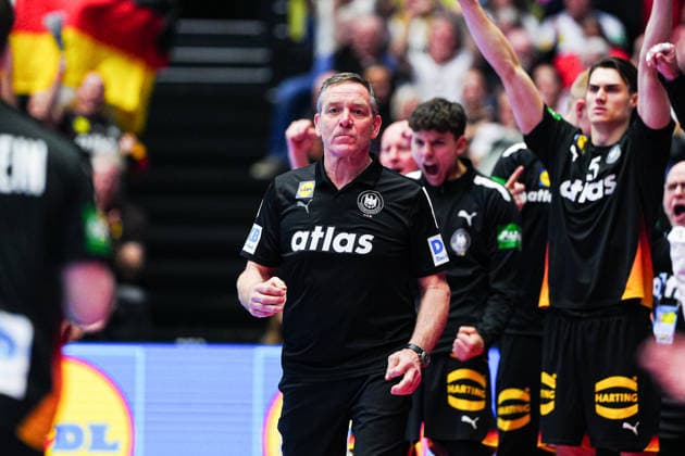 Alfred Gislason Germany, Coach DEN, Germany vs Spain, Handball, EHF European Championship 2026, Group A, Matchday 3, 19 01 2026 DEN, Germany vs Spain, Handball, EHF European Championship 2026, Group A, Matchday 3, 19 01 2026 Herning Copyright: xEibner-Pressefoto MarcelxvonxFehrnx EP_MFN