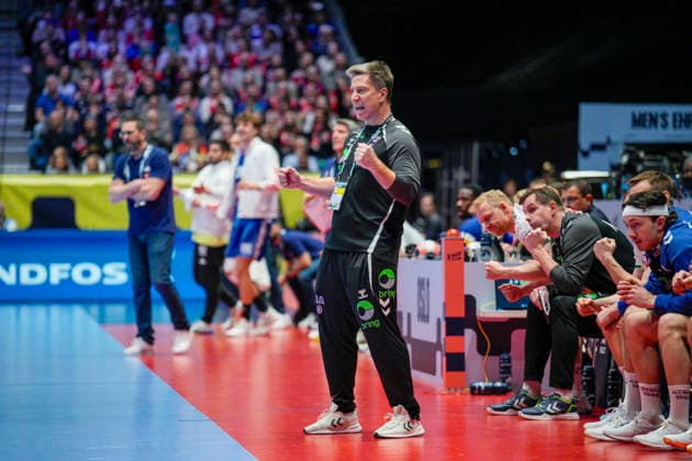 European Handball Championship 2026 France Norway Baerun 20260119 Norway s coach Jonas Wille during the European Championship handball match between France and Norway in Unity arena Photo Stian Lysberg Solum NTB Baerun Norway EDITORIAL USE ONLY RESTRICTED USE FOR BETTING COMPANIES  Copyright: xStianxLysbergxSolumx xNTBx