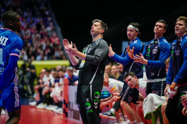 European Handball Championship 2026 France Norway Baerun 20260119 Norway s coach Jonas Wille during the European Championship handball match between France and Norway in Unity arena Photo Stian Lysberg Solum NTB Baerun Norway EDITORIAL USE ONLY RESTRICTED USE FOR BETTING COMPANIES  Copyright: xStianxLysbergxSolumx xNTBx