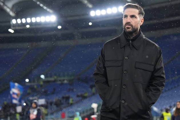 Como™s head coach Cesc Fabregas during the Serie A EniLive soccer match between Lazio and Como at the Rome s Olympic stadium, Italy - Monday January 19, 2026 - Soccer ( Photo by Alfredo Falcone LaPresse )  Copyright: xAlfredoxFalcone LaPressex