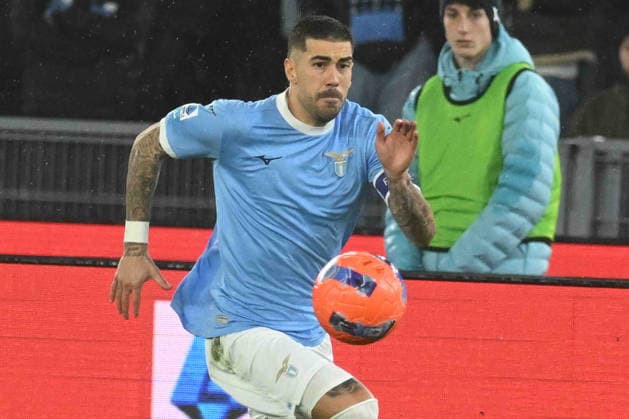 Mattia Zaccagni of SS Lazio during the Serie A Enilive match between SS Lazio vs Como 1907 at Olimpico stadium  Copyright: xAgostinoxGemito IPAxSportx xipa-agency.netx xx IPA_70301752 IPA_Agency_IPA70301752