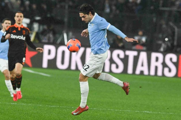 Matteo Cancellieri of SS Lazio during the Serie A Enilive match between SS Lazio vs Como 1907 at Olimpico stadium  Copyright: xAgostinoxGemito IPAxSportx xipa-agency.netx xx IPA_70301794 IPA_Agency_IPA70301794