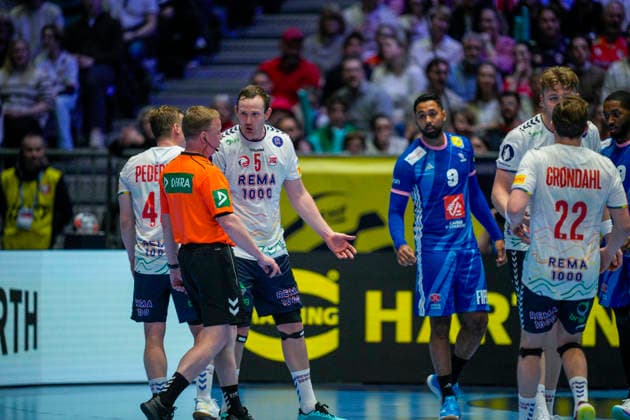 European Handball Championship 2026 France Norway Baerun 20260119 Norway s Sander Sagosen during the European Championship handball match between France and Norway in Unity arena Photo Stian Lysberg Solum NTB Baerun Norway EDITORIAL USE ONLY RESTRICTED USE FOR BETTING COMPANIES  Copyright: xStianxLysbergxSolumx xNTBx