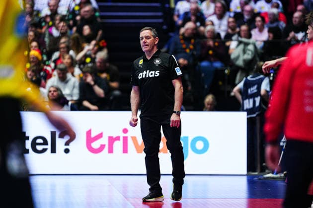 Alfred Gislason Germany, Coach DEN, Germany vs Spain, Handball, EHF European Championship 2026, Group A, Matchday 3, 19 01 2026 DEN, Germany vs Spain, Handball, EHF European Championship 2026, Group A, Matchday 3, 19 01 2026 Herning Copyright: xEibner-Pressefoto MarcelxvonxFehrnx EP_MFN