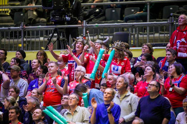 European Handball Championship 2026 France Norway Baerun 20260119 Audience during the European Championship handball match between France and Norway in Unity arena Photo Stian Lysberg Solum NTB Baerun Norway EDITORIAL USE ONLY RESTRICTED USE FOR BETTING COMPANIES  Copyright: xStianxLysbergxSolumx xNTBx