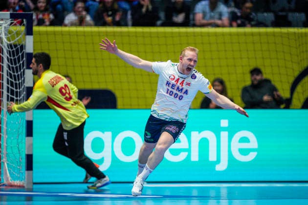 European Handball Championship 2026 France Norway Baerun 20260119 Norway s Kevin Gulliksen during the European Championship handball match between France and Norway in Unity arena Photo Stian Lysberg Solum NTB Baerun Norway EDITORIAL USE ONLY RESTRICTED USE FOR BETTING COMPANIES  Copyright: xStianxLysbergxSolumx xNTBx