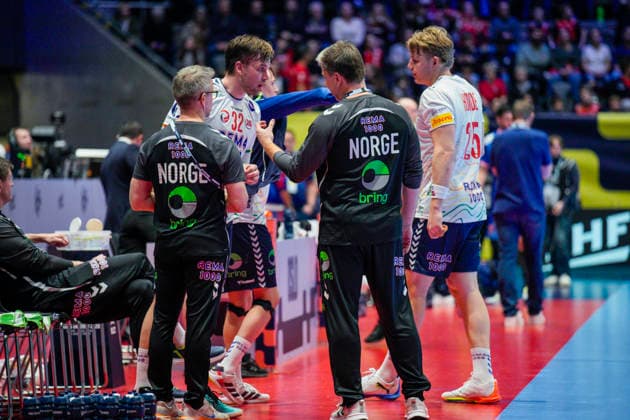 European Handball Championship 2026 France Norway Baerun 20260119 Norway s Thomas Solstad during the European Championship handball match between France and Norway in Unity arena Photo Stian Lysberg Solum NTB Baerun Norway EDITORIAL USE ONLY RESTRICTED USE FOR BETTING COMPANIES  Copyright: xStianxLysbergxSolumx xNTBx
