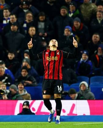Marcus Tavernier of AFC Bournemouth celebrates scoring a goal after making the score 0-1. Brighton and Hove Albion v AFC Bournemouth, Premier League, Football, American Express Community Stadium, Brighton, UK - 19 Jan 2026Brighton American Express Community Stadi United Kingdom EDITORIAL USE ONLY No use with unauthorised audio, video, data, fixture lists, club league logos or live services. Online in-match use limited to 120 images, no video emulation. No use in betting, games or single club league player publications.  Copyright: xJamesxMarsh Shutterstockx 16348254ai