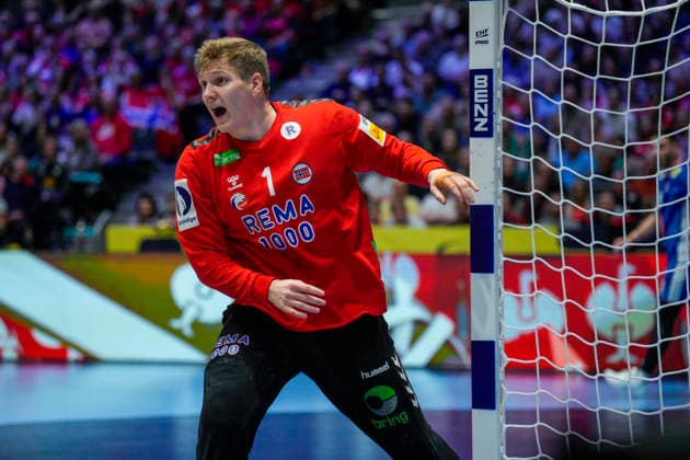 European Handball Championship 2026 France Norway Baerun 20260119 Norway s goalkeeper Torbjorn Bergerud during the European Championship handball match between France and Norway in Unity arena Photo Stian Lysberg Solum NTB Baerun Norway EDITORIAL USE ONLY RESTRICTED USE FOR BETTING COMPANIES  Copyright: xStianxLysbergxSolumx xNTBx