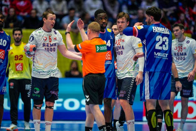 European Handball Championship 2026 France Norway Baerun 20260119 Norway s Sander Sagosen during the European Championship handball match between France and Norway in Unity arena Photo Stian Lysberg Solum NTB Baerun Norway EDITORIAL USE ONLY RESTRICTED USE FOR BETTING COMPANIES  Copyright: xStianxLysbergxSolumx xNTBx